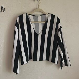Zara striped sweater